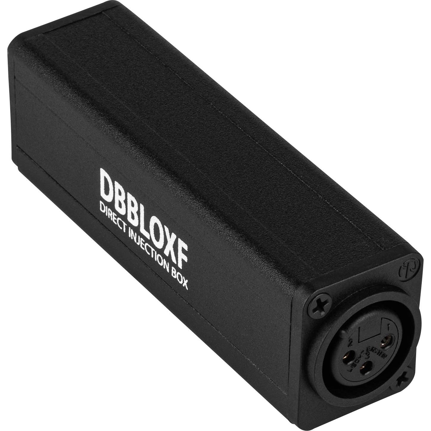 Rapco/Horizon DBBLOXF Compact LoZ to HiZ Transformer Direct Box